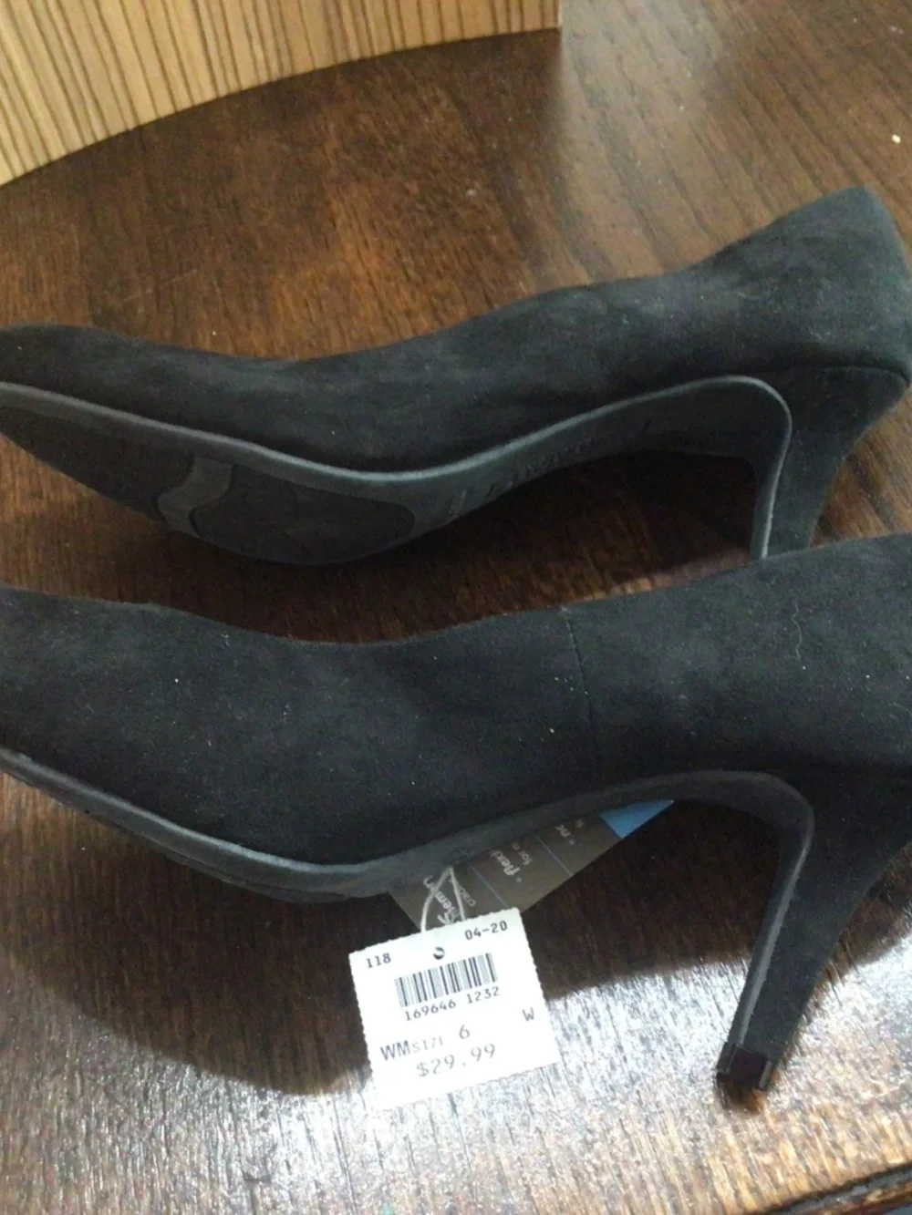 Comfort Plus by Predictions black heels. Size 6 brand new with tags
